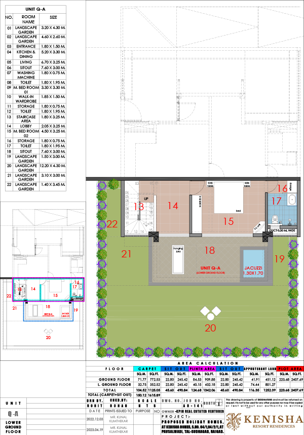 PANORAMIC VIEW VILLA Q7 FLOOR PLAN