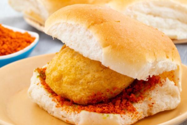 Dining -Local Maharashtrian - vada pav